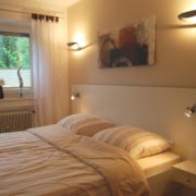 Ferienwohnung Alpenblick Schlafzimmer