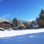 Ferienwohnung Alpenpanorama Winter