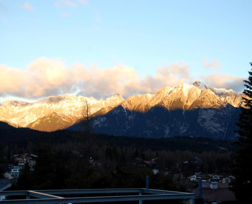 Ferienwohnung Alpenpanorama Ausblick