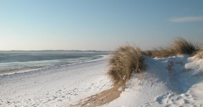 Strand am Meer auf Sylt