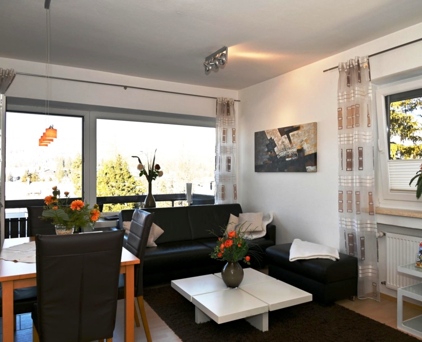 Ferienwohnung Alpenblick Wohnzimmer