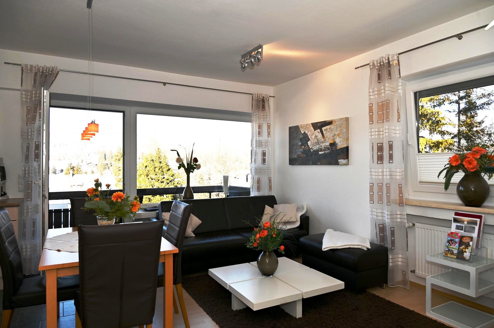 Ferienwohnung Alpenblick Wohnzimmer