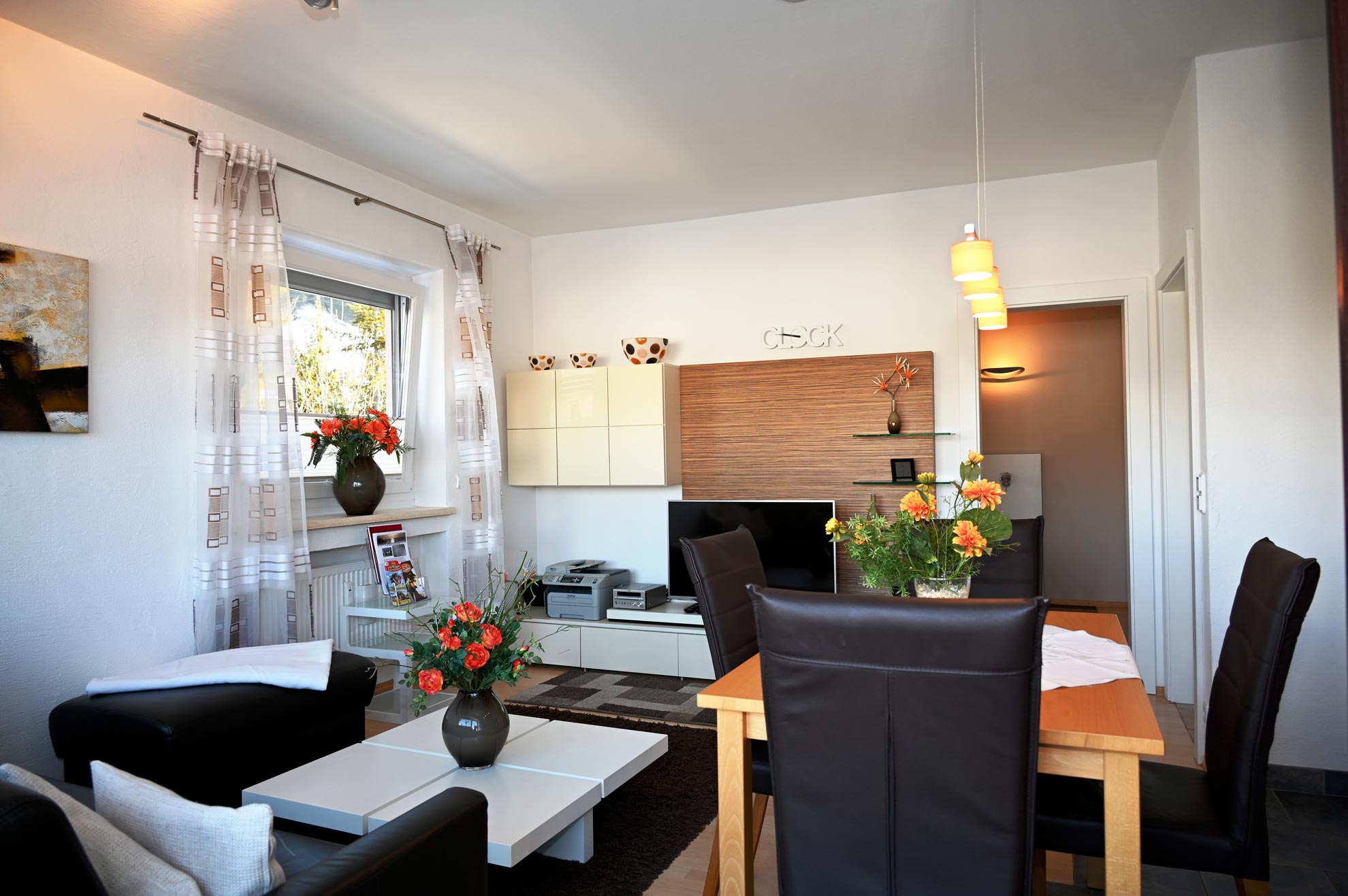 Ferienwohnung Alpenblick Wohnzimmer